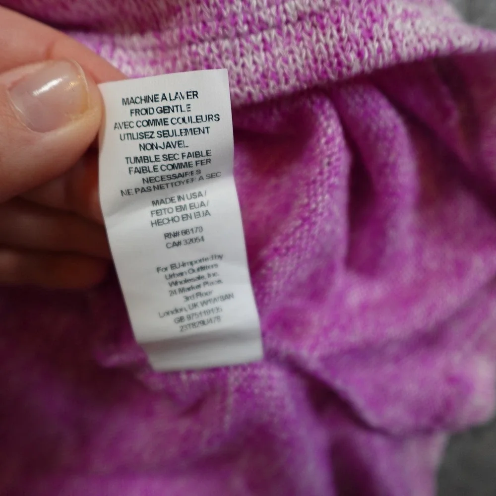Free People Top Womens Extra Small Pink Racerback Knit Scoop Neck Flowy‎ Casual